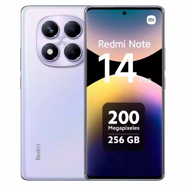 Xiaomi Redmi Note 14 Pro Smartphone 4G con pantalla AMOLED FHD+ 120Hz MediaTek Helio G100-Ultra - 1
