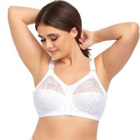 Sujetador de encaje Sexy para mujer, minimizador de realce de figura completa, sujetador de pecho grande inalámbrico de talla grande 36 38 40 42 44 46 48 50 B C D E - details 10