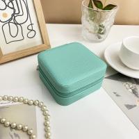 Organizador de joyas portátil, bolsa con cremallera, accesorios de viaje, pendientes, caja organizadora de joyas - details 13