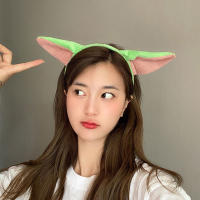 Headband De Peluche Baby Yoda Accesorio De Cabello Para Niñas Figura De Anime Alienígena Correa De Pelo Regalo De Dibujos Animados - details 9