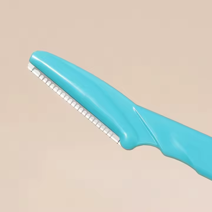 Cortador de Cejas de Acero Inoxidable para Principiantes Herramienta de Cuidado de la Piel Facial de Belleza - 1