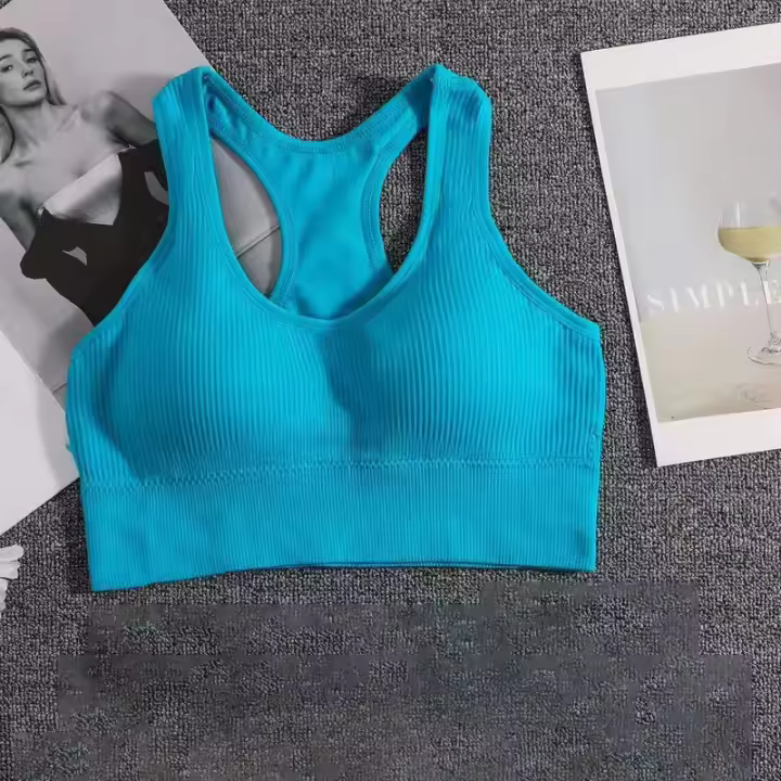 Sujetador deportivo para mujer, sujetador de Yoga para Fitness, ropa interior, Tops deportivos para mujer, chaleco transpirable para correr, ropa de gimnasio, ropa interior femenina - 1