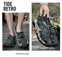 Zapatos de hombre, sandalias de malla de talla grande 38-48, novedad de verano, 2024 - details 19