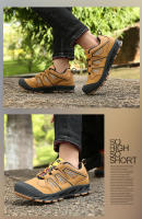 Zapatos deportivos de senderismo de marca para niños y niñas, zapatos de senderismo impermeables antideslizantes para exteriores, zapatillas de escalada de montaña para niños - details 14