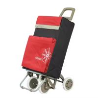 Multi Carro Carrito de Compra Plegable Ligero Bolsa Termo 90x30x39cm 4 Ruedas Resistentes 40 Litros - details 8