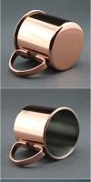 Moscow Mule PURE Tazas-Cyder-Shaped 100% Pure Solid 16 oz Tazas de cola Taza de cerveza de cobre - details 4
