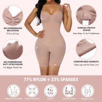 Mono moldeador adelgazante para mujer，Ropa para Control de vientre postparto - details 2