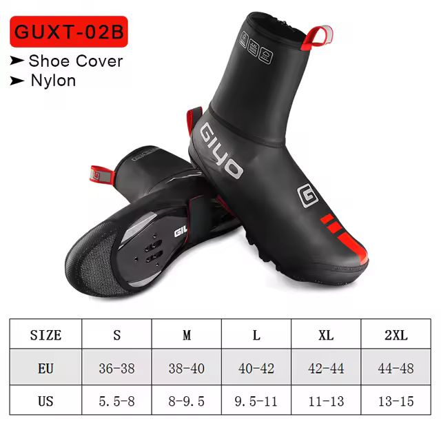 Cubierta impermeable para zapatos de ciclismo, calzado de neopreno para bicicleta de montaña y carretera - 1