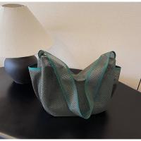 Bolso de mano hueco de malla para ocio, bolso de hombro impermeable para playa y Fitness, bolsa de almacenamiento de gran capacidad para natación, uso diario - details 5