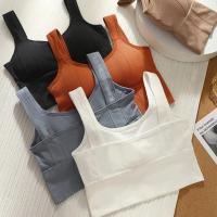 Sujetador Deportivo sin Costuras para Mujer Top Corto Transpirable para Fitness - details 1