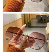 Gafas finas de cara grande, gafas de sol, gafas de sol para mujer - details 4
