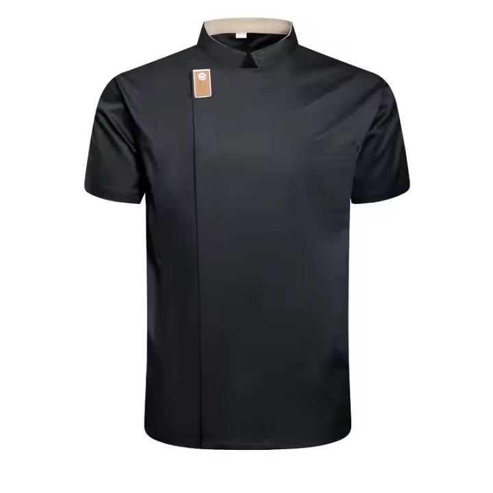 Ropa de trabajo de Chef profesional, ropa de cocina para Catering, Tops, uniforme de restaurante, camisa de cocina, chaqueta de cocinero de Hotel, monos de camarero - 1