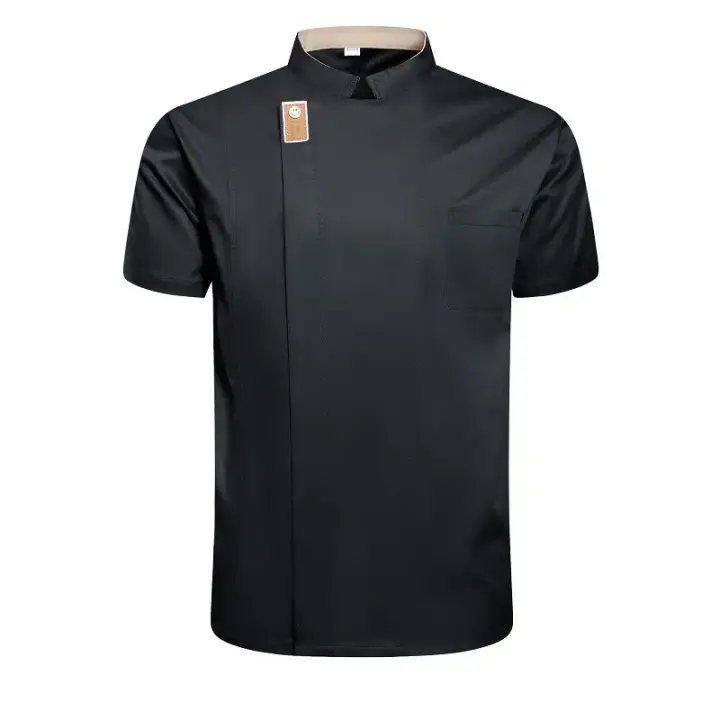 Ropa de trabajo de Chef profesional, ropa de cocina para Catering, Tops, uniforme de restaurante, camisa de cocina, chaqueta de cocinero de Hotel, monos de camarero - 1