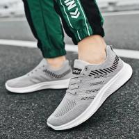 2025 zapatos para hombre, zapatillas informales sin cordones a la moda, zapatillas transpirables para correr, zapatillas de tenis de entrenamiento para caminar al aire libre - details 3