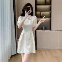 Nuevo vestido cheongsam chino mejorado para mujer, novedad de verano, estilo francés, falda ceñida a la cintura con temperamento de gama alta - details 12