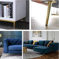 Patas de Muebles de Metal DIY 4 Piezas Diseño Oblicuo Afilado Ideal para Mesas y Sofás - details 3