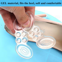 Almohadillas de gel de silicona para zapatos de tacón alto para mujer, plantilla de inserción, forro adhesivo, agarre, Protector, pegatina, cuidado del dolor de pies - details 23