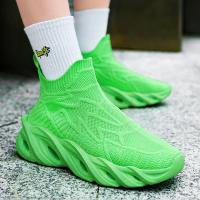 Zapatos de amortiguación para carreras, zapatillas antideslizantes transpirables Unisex, zapatillas de deporte de lujo para carreras, zapatillas transpirables para correr a la moda - details 33
