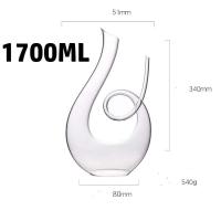 Botella de vino tinto SNIE de cisne de vino, barra soplada a mano, olla para fiesta, juego de inflador de champán de cristal de moda sin plomo - details 14