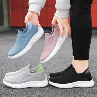 Zapatillas deportivas informales para mujer, zapatos sin cordones para correr - details 4