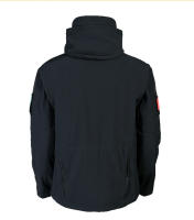 Chaqueta de Senderismo Impermeable para Hombres en Invierno-Otoño Abrigo Suave de Carcasa Táctica a Prueba de Viento con Capucha Ideal para Pesca, Acampar, Escalar - details 7