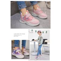 Zapatillas de deporte de marca para niños, zapatillas antideslizantes para correr para niñas, zapatillas deportivas impermeables para exteriores, zapatillas de tenis rosas, zapatos cómodos para caminar - details 19