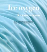 Manta refrescante para cama, edredón sedoso para aire acondicionado, colcha de verano ligera y refrigerada con tela fría y refrescante de doble cara - details 5