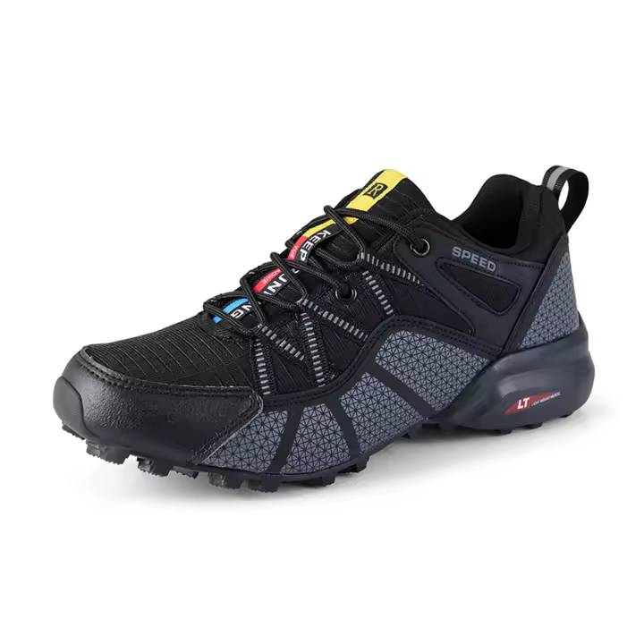 Zapatos de Senderismo Transpirables de Malla para Hombres Calzado Deportivo para Ciclismo en Montaña y Bosque - 1