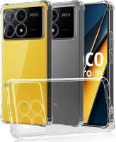 Funda de Silicona Suave Transparente Ultra Delgada para Xiaomi POCO X6 X5 X4 X3 M6 M4 M3 F5 F4 Pro 4G 5G GT Ultra A Prueba de Golpes - details 0