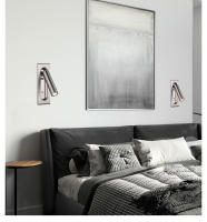 TOMAXIN-Lámpara LED de pared con interruptor integrado, accesorio para habitación de Hotel, estudio, dormitorio, cabecera, lectura, Europeo, Rectangular - details 12