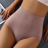 Mujeres de cintura alta que forma el cuerpo transpirable Shaper adelgazante barriga ropa interior levantador de glúteos bragas sin costuras Shaperwear nuevo - details 2
