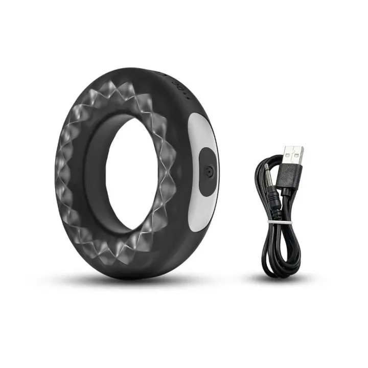 Anillo vibratorio Anillos Erección más fuerte Juguetes sexuales para hombres Parejas Anillo de eyaculación retardada Productos para adultos 18 - 1