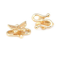 Cierre de latón color oro de 18K en forma de S y M para pulseras y collares, suministros para la fabricación de joyería, accesorios para bricolaje. - details 20