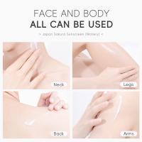 Crema protectora solar Sakura, bloqueador solar Facial Spf50, cremas, loción blanqueadora, crema de Gel hidratante de aislamiento, crema Facial Brig P3B4 - details 6
