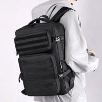 Mochila táctica de camuflaje para exteriores, mochila militar multifuncional para montañismo, Camping, bolsa deportiva impermeable - details 2