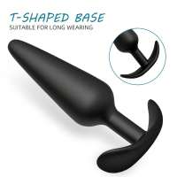 Tapón anal de silicona, paquete de 3 tapones anales, juego de entrenamiento para principiantes, usuarios avanzados con base acampanada, juguetes sexuales de próstata - details 1