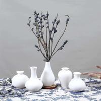 Jarrón de Cerámica Nórdica Adorno de Mesa Porcelana Arte floral en casa - details 0