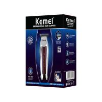 Kemei-cortadora de pelo profesional inalámbrica, cortadora eléctrica de 0mm, separador de cuchillas en T, corte cerrado, barbería - details 7