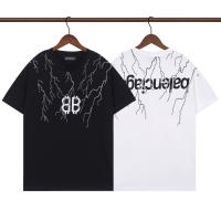 2025 Camisas casuales básicas de moda de verano, camisetas holgadas de algodón puro para hombres y nuevas camisas de manga corta para parejas con estampados de logotipos en la parte delantera - details 15