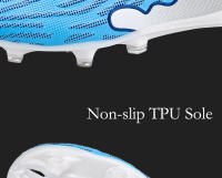 Zapatos de fútbol de alta calidad para hombres, botines de fútbol para niños pequeños, zapatillas de entrenamiento de fútbol de cuero, zapatos de tacos de fútbol al aire libre - details 7