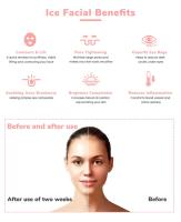 Rodillo de hielo mejorado para cara, ojos y cuello, para iluminar la piel, tratamiento Facial, reduce los poros, masajeador de h - details 13