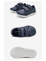 Zapatos descalzos para niños y niñas, zapatillas minimalistas con punta ancha, zapatos ligeros de cuero Artificial con gancho - details 7