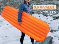 FLEXTAILGEAR ZERO MATTRESS MUMMY - Colchoneta aislante para dormir con valor R de 6,0/5,6, colchoneta de camping ultraligera - details 7