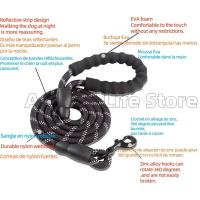 Correa de Nylon para Perros Reflectante y Cómoda con Asa Acolchada de 1.5m Adecuada para Perros Pequeños y Grandes Accesorios de Senderismo al Aire Libre y Entrenamiento - details 0