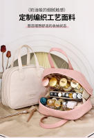 Nueva bolsa de maquillaje de alta calidad, bolsa de almacenamiento para el cuidado de la piel elegante de gran capacidad, bolsa de viaje portátil, bolsa de aseo - details 3