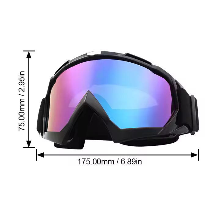 Gafas de Esquí Anti-Vaho Protección Visual para Deportes al Aire Libre - 1