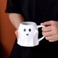 Pascua Halloween fantasma elfo 3D creativo lindo pareja taza regalo té de la tarde desayuno leche taza hogar Oficina beber Taza de cerámica - details 1