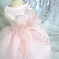 Elegante Vestido de Princesa para Perros Pequeños Ropa de Mascota Blanca para Bodas, Fiestas de Baile, Cachorros, Gatos - details 3
