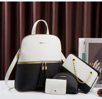 Mochila de Moda para Mujer Mochila de Cuero con Correa para Hombro Bolso Cruzado Set de Bolso de Tarjetero de Cuero Regalo para Mujer - details 19