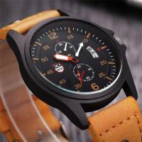 Reloj de Pulsera de Cuarzo Automático de Marca XINEW Correa de Cuero de Moda Casual para Hombres - details 14